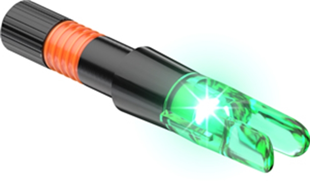 Picture of Double Take Archery Contender Lighted Nock Universal Fit Green 3/Pack