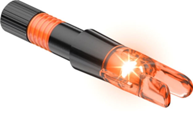 Picture of Double Take Archery Contender Lighted Nock Universal Fit Orange 3/Pack