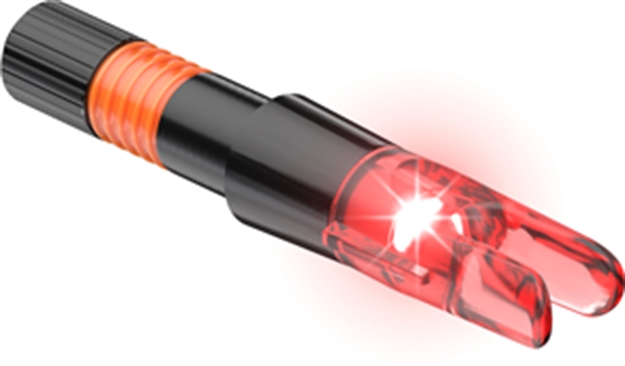Picture of Double Take Archery Contender Lighted Nock Universal Fit Red 3/Pack