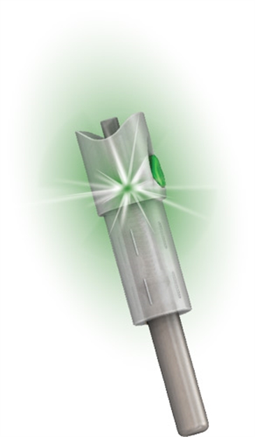 Picture of Double Take Archery Lighted Xbow Nock Moon .300" Green 3/Pack< GN2113 854462008339