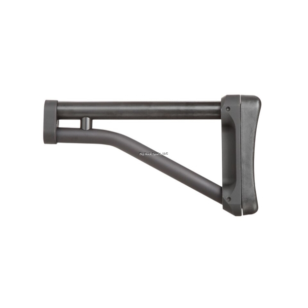 Picture of Doublestar Akfx Stock, End Cap And Butt, Machined  Aluminum Billet, Hard Coat Anodized. 7.5" Length Available With .5"Rp.