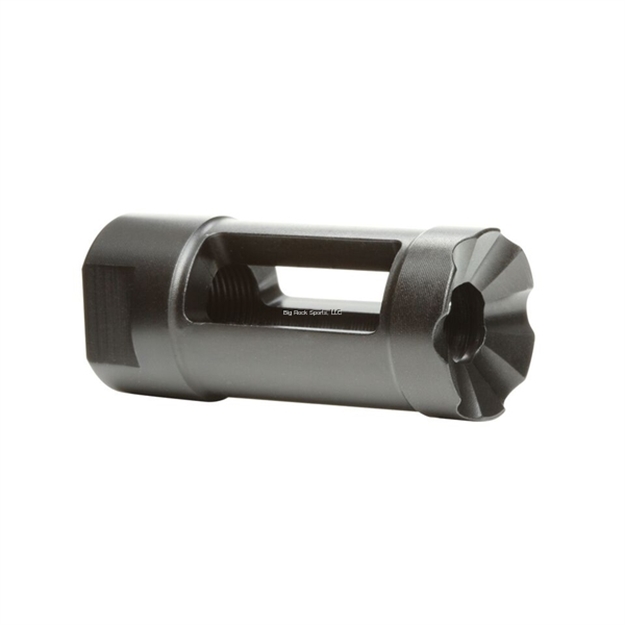 Picture of Doublestar Carlson LE Comp 1/2X28tpi. . 2 Port ON Top Directs Gas Upward. Solid Bottom Keeps Muzzle Down.