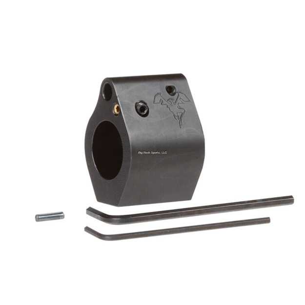 Picture of Doublestar Low Profile Adjustable Gas Block. .625" Allows Shooter TO Use Free Floating Handguard.