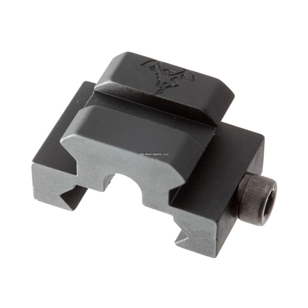 Picture of Doublestar Micro Riser Single Slot, 5" Elevation For Raising Scope Rings. Fits ON Picatinny Rail With Solid Cross Bolt.