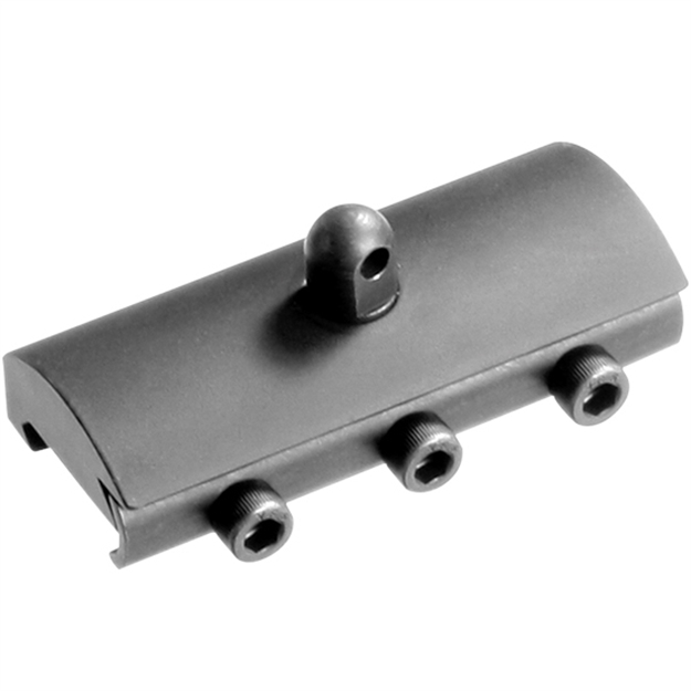 Picture of Doublestar Picatinny Rail Bipod Adapter. Allows Attachment OF Any Harris Bipod TO Picatinny Rail. Fastens Using 3 Locking Screws DSC638