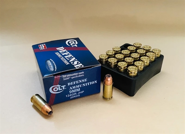 Picture of Doubletap 9Mm Colt Defense 124Gr Jhp 20/Bx 9M124CT