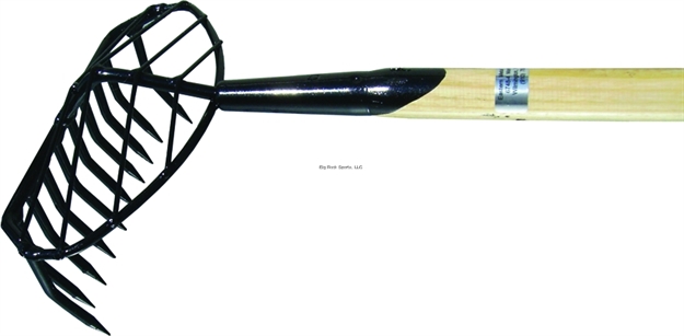 Picture of Down East Clam Rake 5' W/Basket 10-Round Tooth