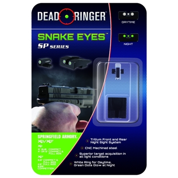 Picture of Dead Ringer Snake Eyes Sights Springfield XD & Xdm