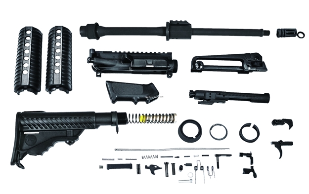 Picture of Dpms Oracle Complete Rifle Kit, Less Lower Receiver, 2.23|5.56,16" Bbl,A3 Upper,Glacierguard