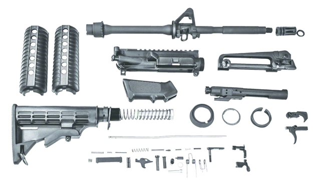 Picture of Dpms 223/5.56 Ap4 Carbine Kit Less Lower Receiver 223|5.56 16" Bbl, Ap4 Stock,A3 Upper,Glacierguard