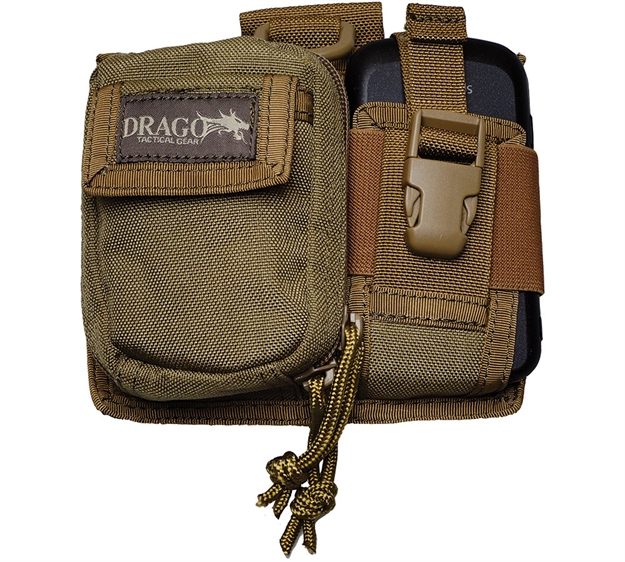 Picture of Drago Phone & Camera Case Tan Extra Storage & Front Pocket!