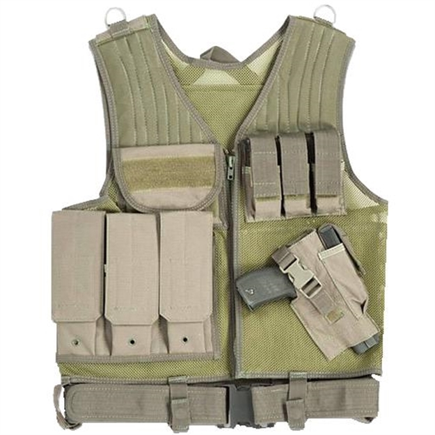 Picture of Drago Gear Fast Draw Vest Tactical Green Mesh Net