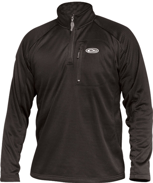 Picture of Drake Outdoors Breathlite 1/4 Zip Jacket Blk Dw2040-Blk-1