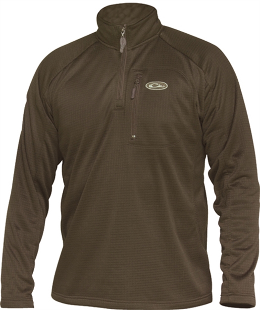 Picture of Drake Outdoors Breathlite 1/4 Zip Jacket Olv Dw2040-Olv-4