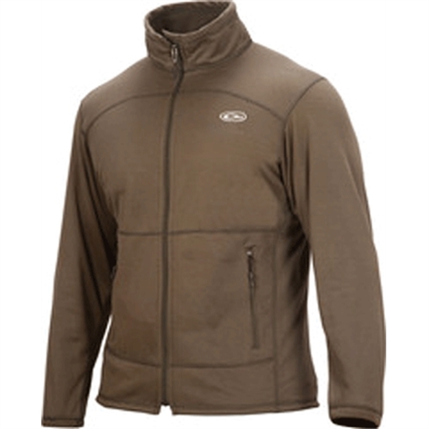 Picture of Drake Outdoors Breathlite Fullzip Jacket Brn Dw1091-Brn-2