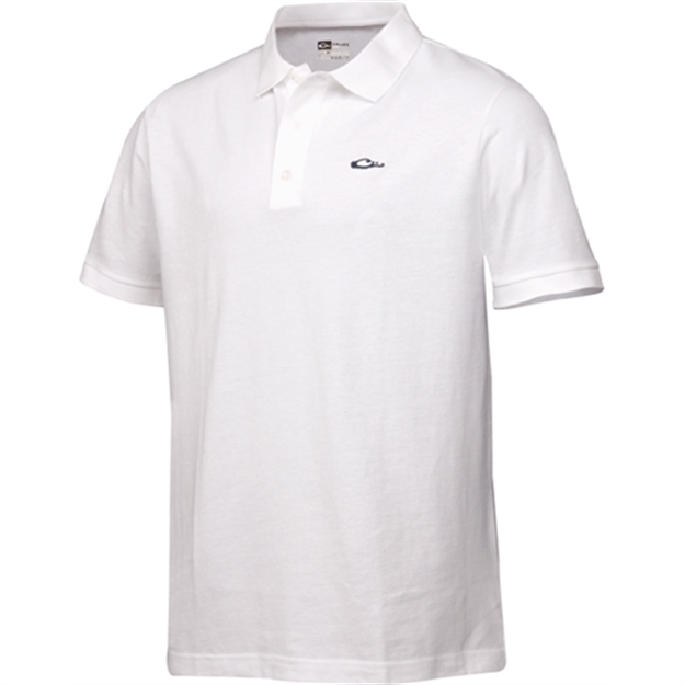 Picture of Drake Outdoors Cotton Pique Polo White Ds4000-Wht-4