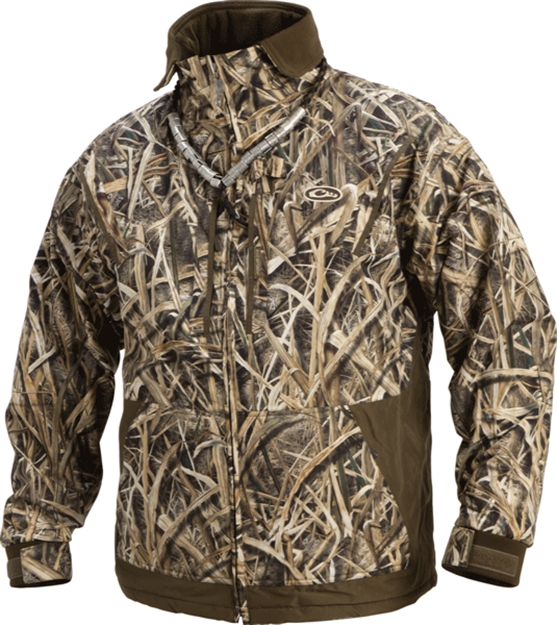 Picture of Drake Outdoors Fleece Lined 2 Full Zip Shbr Dw2102-021-1
