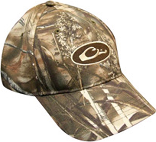 Picture of Drake Outdoors Logo Cotton Camo Cap Blades