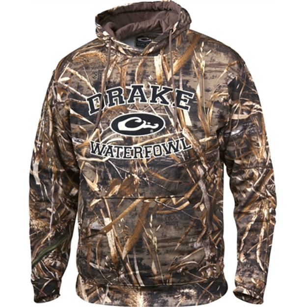 Picture of Drake Outdoors Logo Hoodie Sweatshirt Max-5 Dw2240-015-4