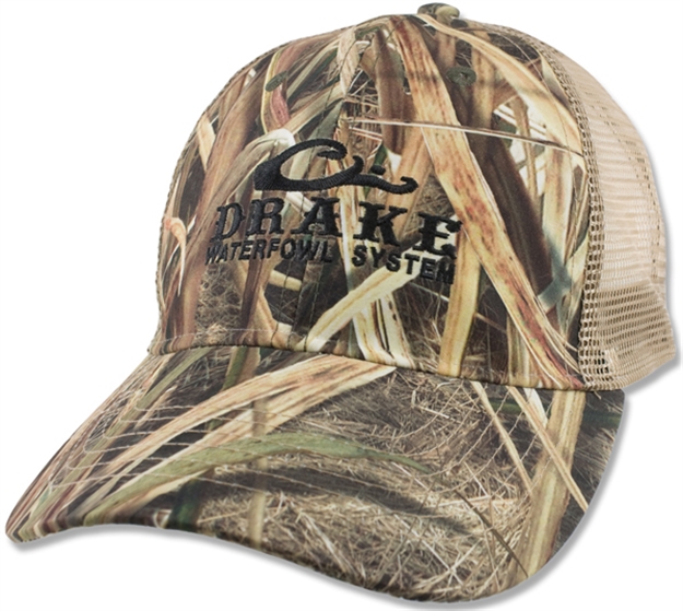 Picture of Drake Outdoors Logo Meshback Cap Blades