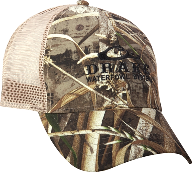 Picture of Drake Outdoors Logo Meshback Cap Max-5