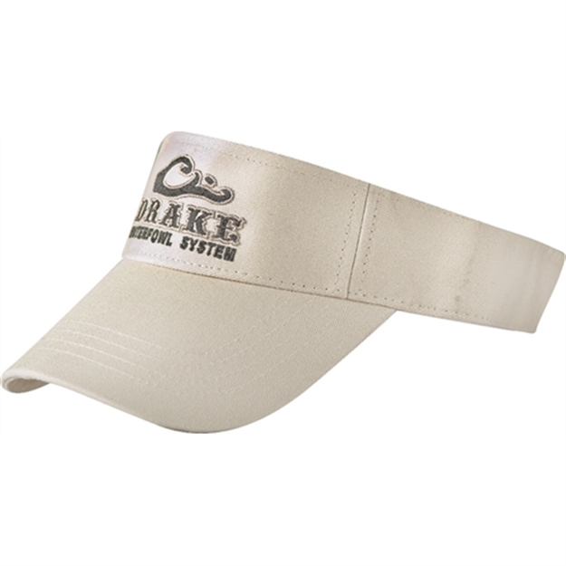 Picture of Drake Outdoors Logo Visor Tan
