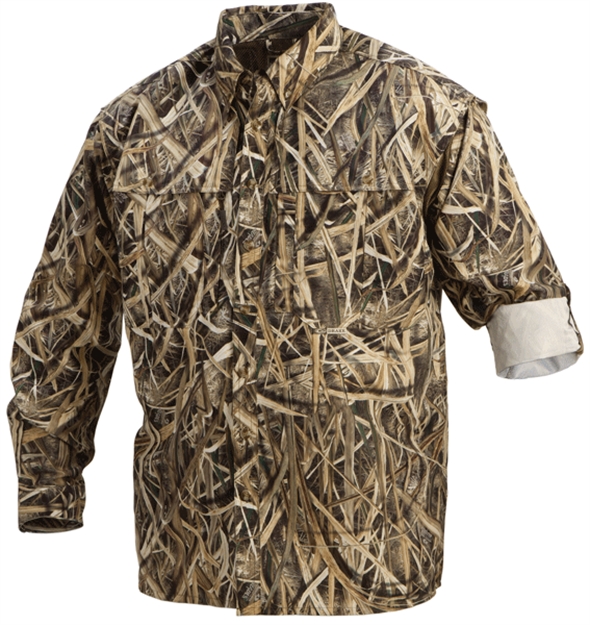 Picture of Drake Outdoors LS Wingshooter Shirt Blades