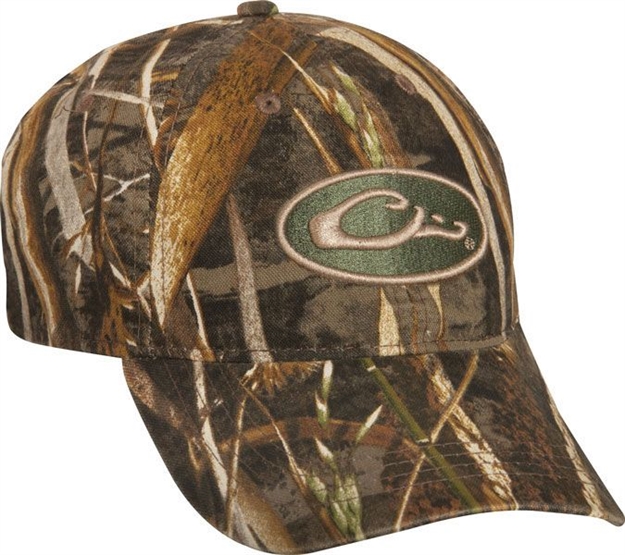 Picture of Drake Outdoors Oval Logo Cotton Cap Max-5
