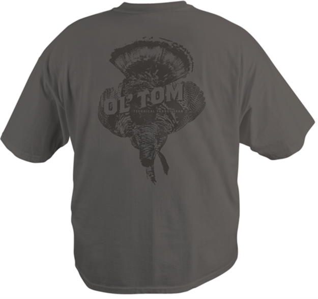 Picture of Drake Outdoors Tom Hanging Tom SS Tshirt Charc Ot2101-Chr-2