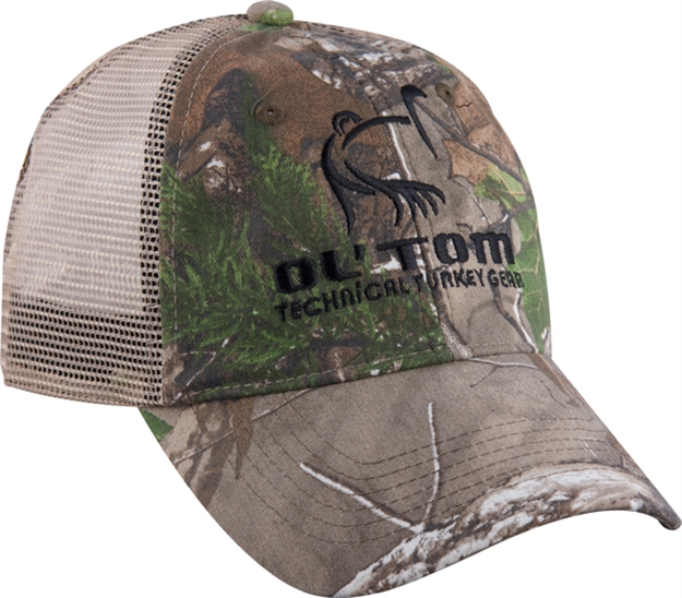 Picture of Drake Outdoors Tom Mesh Back Logo Cap Xtra Grn