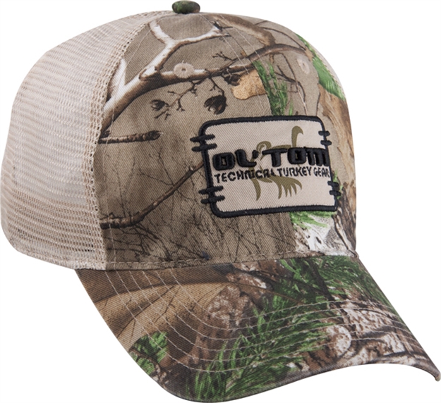 Picture of Drake Outdoors Tom Square Logo Mesh Back Cap