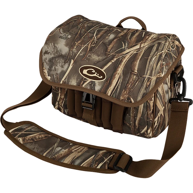 Picture of  Drake Waterfowl Da1051038 Blind Bag Refuge Realtree Max-7, One Large Compartment, Waterproof, Exterior Shell Loops, Adj. Shoulder Strap