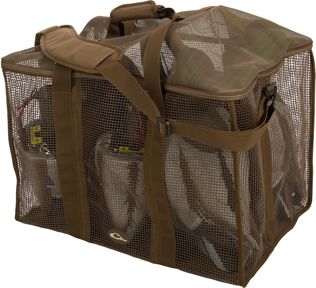 Picture of  Drake Waterfowl Da370006m Decoy Bag Floater 6 Slot Motion Brown Vinyl-Coated Mesh