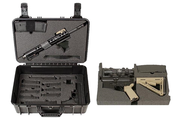 Picture of Drd Tactical Drdhc Cdr-15 Assault Rifle Case Hard Plastic Black