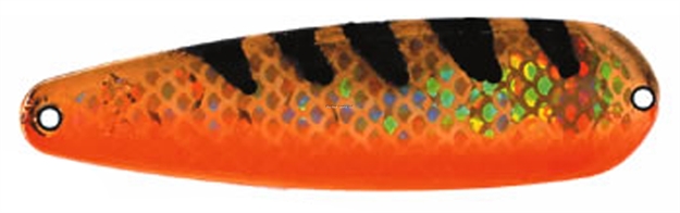 Picture of Dreamweaver DW Magnum Trolling Spoon, Holographic Greasy Chicken Gold