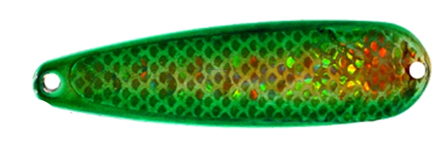 Picture of Dreamweaver DW Magnum Trolling Spoon, Holographic Monkey Puke