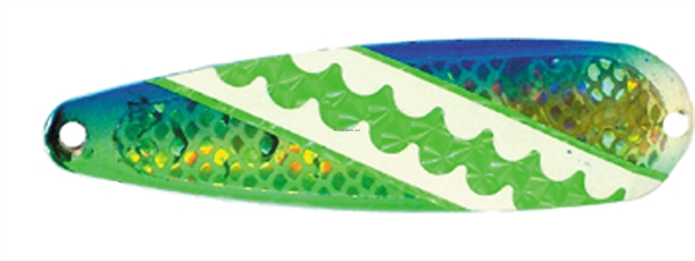 Picture of Dreamweaver DW Standard Trolling Spoon 3-3/4" Holographic Frozen Blue Dolphin