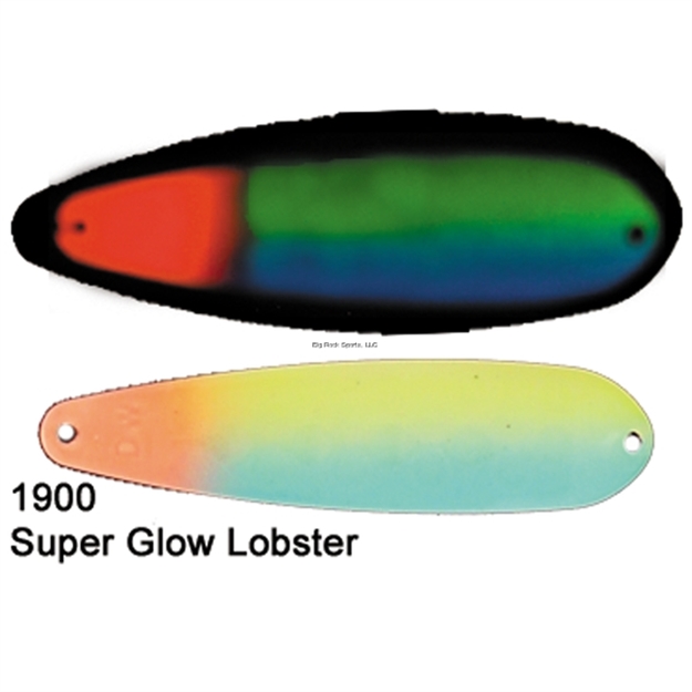 Picture of Dreamweaver DW Standard Trolling Spoon 3-3/4" Super Glow Lobster