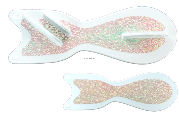 Picture of Dreamweaver Spindoctor Trolling Flasher 10", White Double Crush