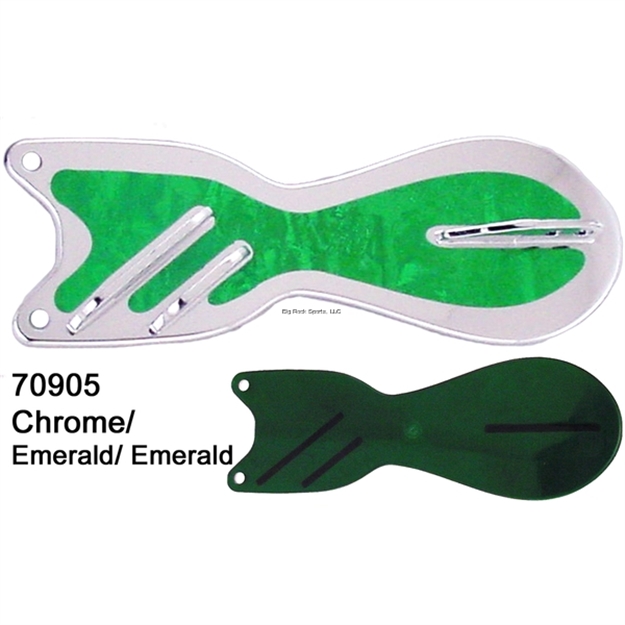 Picture of Dreamweaver Spindoctor Trolling Flasher 8" Chrome/Emerald