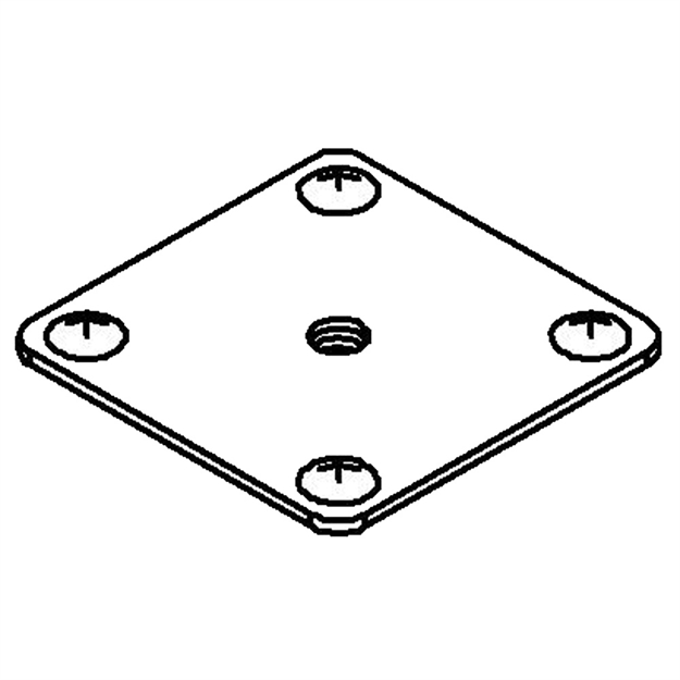 Picture of Driftmaster Stainless Flush Base 250-B