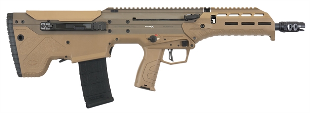 Picture of Desert Tech Mdrrfb1630fef Mdrx  5.56X45mm Nato 20+1 16.12" Black Steel Threaded Barrel, Flat Dark Earth Receiver, Flat Dark Earth Fixed Bullpup Stock & Fde Polymer Grip, Ambidextrous DTMDRXSFFBACFE
