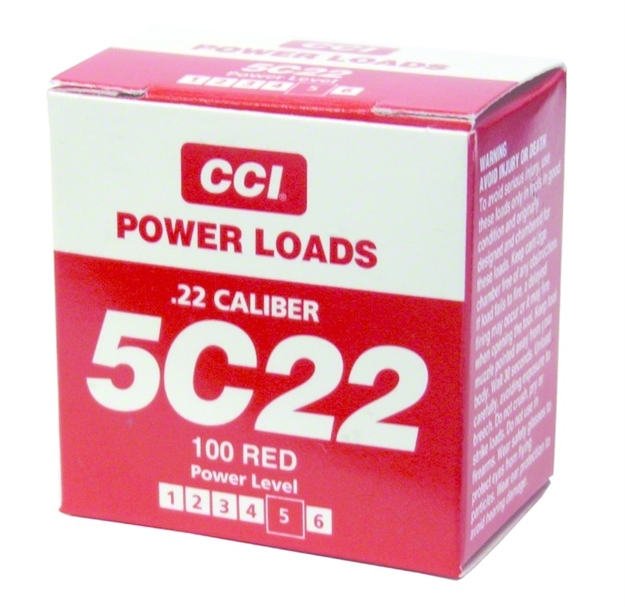 Picture of DT Systems 22 Blank Powder Load For Super Pro Launcher Red