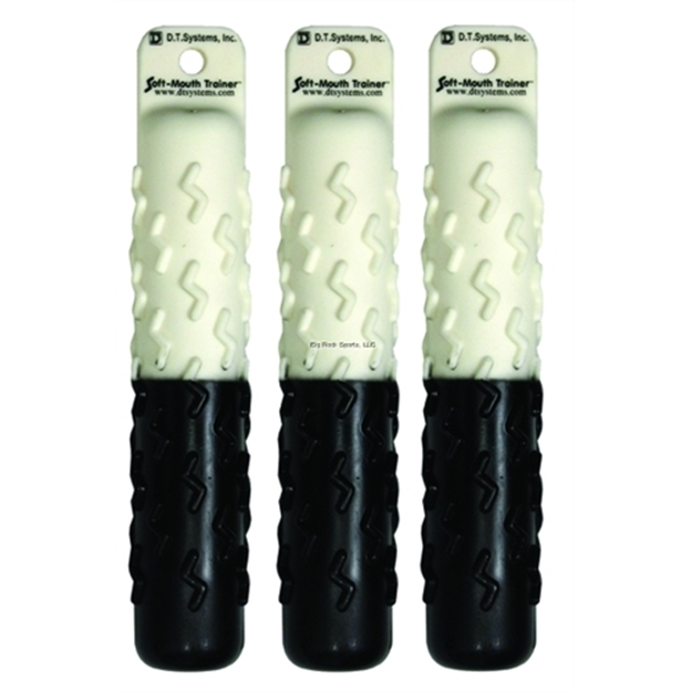 Picture of DT Systems Soft Mouth Dog Training Dummy 3Pk Small Black/White