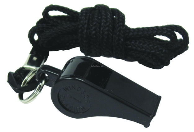 Picture of DT Systems Whistle/Lanyard Combo Black