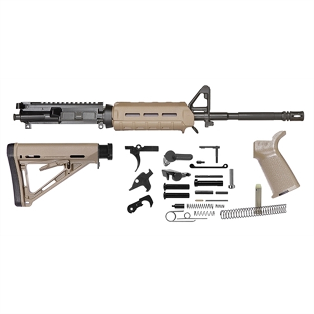 Picture of  Del-Ton Inc Rkt100mlokde  Rifle Kit 16" Manganese Phosphate Barrel 7075-T6 Aluminum Hard Coat Anodized Receiver 848456002083