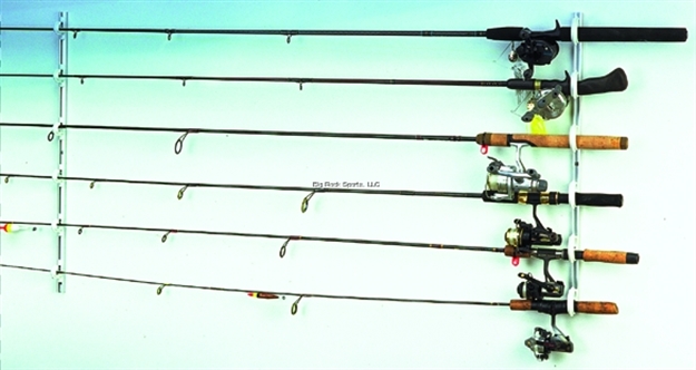 Picture of Du-Bro Trac-A-Rod Set 4' Holds 12 Rods Silver/White