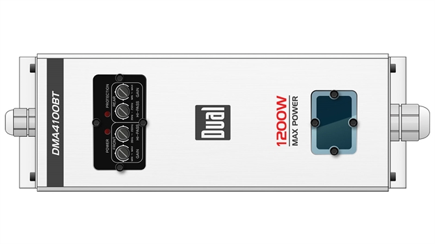 Picture of Dual Electronics Corp Dma4100bt BT Amplifier(Wht