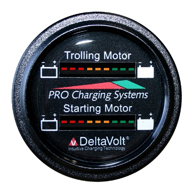 Picture of Dual Pro Dual Battery Fuel Gauge 36V Trolling 12V Starting