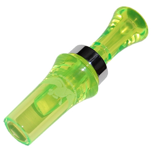 Picture of Duck Commander Dcachb Acrylic Duck Call Double Reed Chartreause/Black